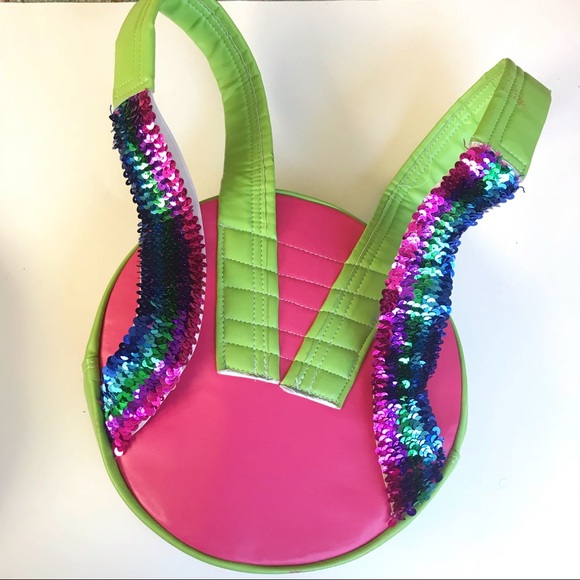 Light Up Holographic Shell Backpack - Picture 2 of 8